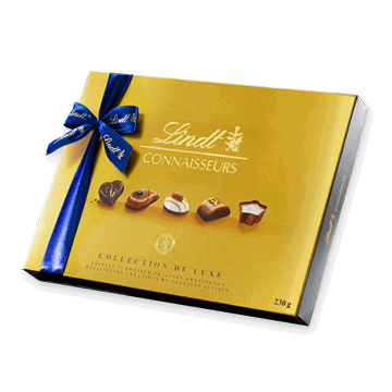 Конфеты Lindt «Ассорти» из молочного шоколада (230 гр.) — молочный шоколад с разнообразными начинками Конфеты Lindt «Ассорти»