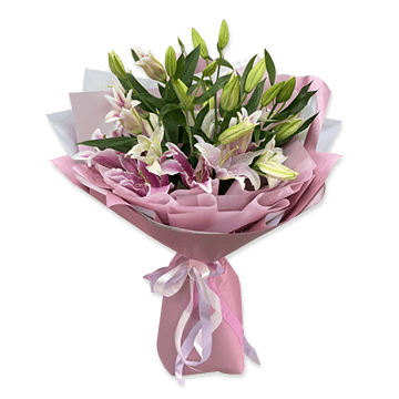 Blumenstrauß aus Lilien Blumenstrauß aus Lilien