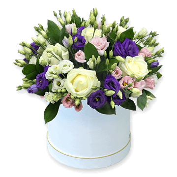Rosen und Lisianthus