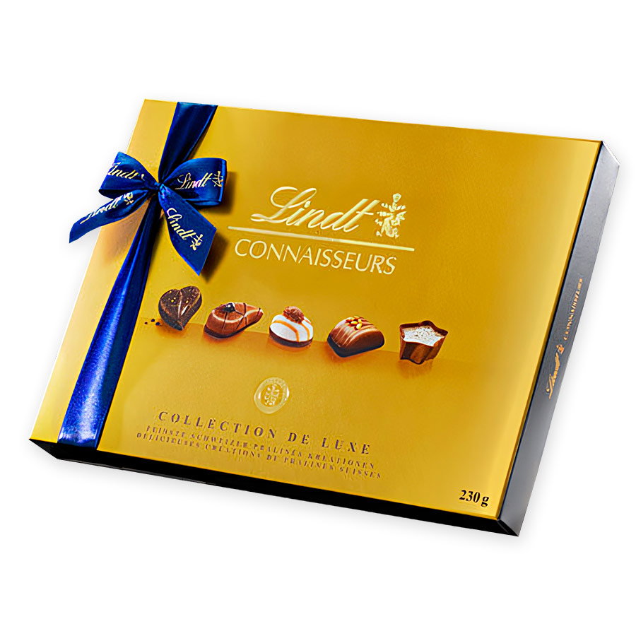 Lindt - Bombones « Chocolate con leche surtido » (230 g.) — Un placer en cada bocado Lindt « Surtido » Chocolate con leche