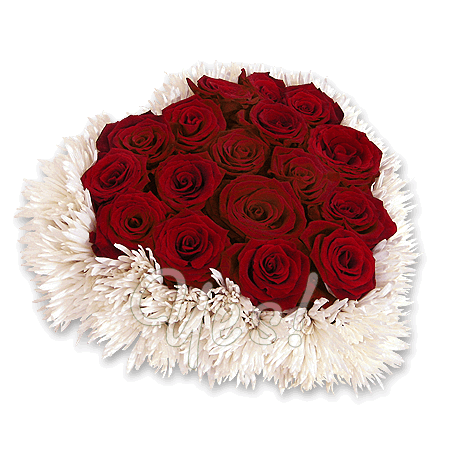 Heart from roses Heart from roses