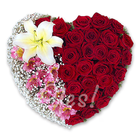 Coeur de fleurs