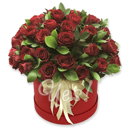 Composition de roses rouges — symbole de passion et d’amour sincère