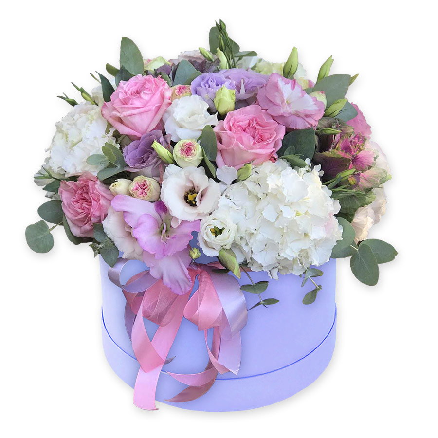 Flowers in box